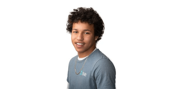 Professional portrait of Manny Mansaray